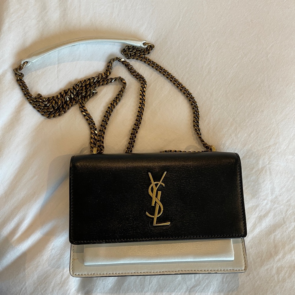🤎SOLD🤎 YSL sunset wallet on chain